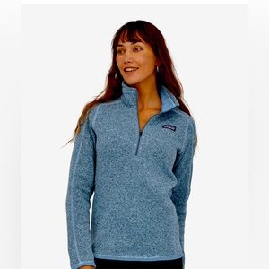 NWT Patagonia Women's Better Sweater® 1/4-Zip Fleece, size medium